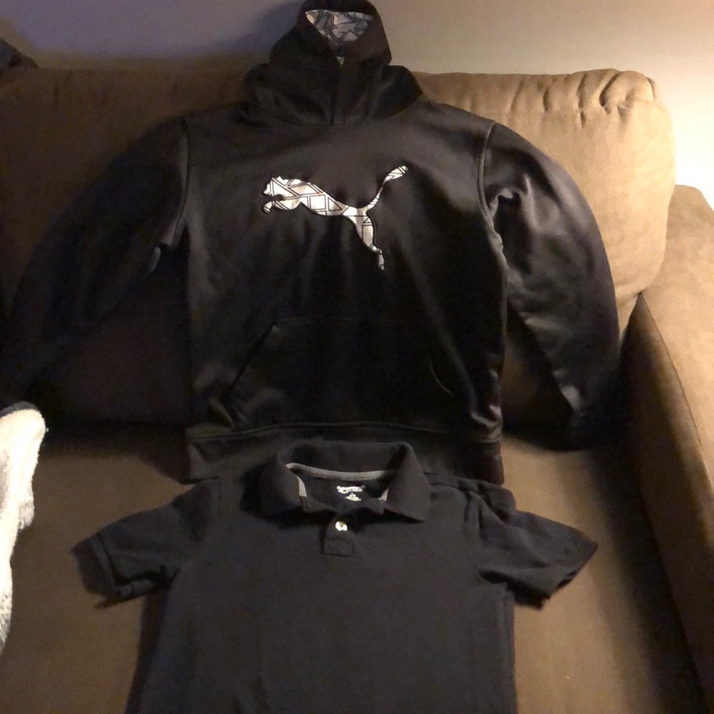 Youth 10/12 Puma Sweatshirt & Polo